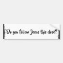Search for question bumper stickers Christian
