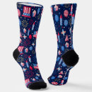 Search for patriotic socks Blue