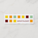Search for dermatologist business cards Professional