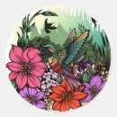 Search for hummingbird art stickers Nature