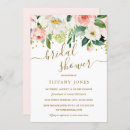 Search for peach and gold bridal shower invitations Rustic