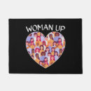 Search for feminist doormats Women