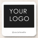 Search for company logo coasters Business