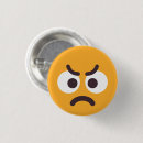 Search for angry face badges Funny