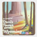 Search for vintage wyoming stickers Camping