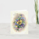 Search for pansies birthday cards Retro
