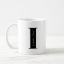 Search for letter i mugs Black and white