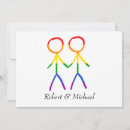 Search for colorful save the dates Rainbow