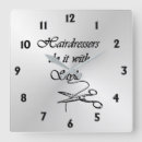 Search for hairdresser clocks Numbers