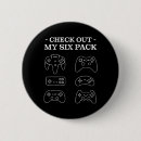 Search for video gamers badges Gaming party