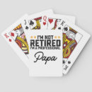 Search for funny retirement playing cards Grandpa