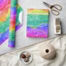 Search for rainbow glitter wrapping paper Agate
