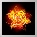 Search for hot fire posters Black