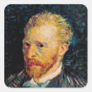 Search for van gogh self portrait stickers Male