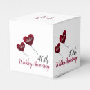 Search for 40th anniversary favour boxes Ruby