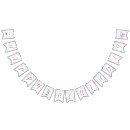 Search for tea party birthday bunting flags Alice in wonderland