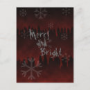 Search for goth christmas cards Red