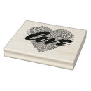 Search for zen doodle rubber stamps Heart