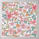 Search for flowers drawing poster posters Vintage