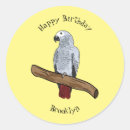 Search for cartoon parrot stickers Bird