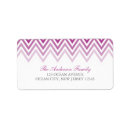 Search for ombre wedding return address labels Gradient