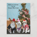 Search for funny cat christmas invitations Kitty