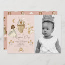 Search for fairytale princess invitations Baby girl