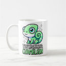 Search for cute chameleon mugs Funny