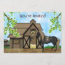 Search for horseback riding birthday invitations Horses