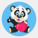 Search for valentine panda stickers Animal