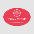 Search for red name tags Employee