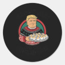 Search for thanksgiving funny stickers Make america great again