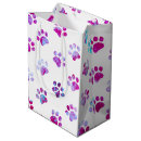 Search for paw print gift bags Pattern