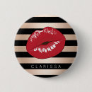 Search for red lips badges Kiss