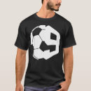 Search for number 9 tshirts Soccer