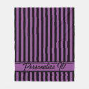 Search for purple halloween blankets Stripes