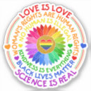 Search for black rainbow stickers Love is love