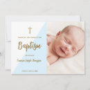 Search for baby boy cross baptism cards Modern