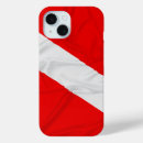 Search for diver iphone cases Diver down flag
