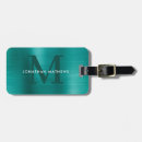 Search for metal luggage tags Typography