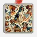 Search for coonhound christmas tree decorations Puppy