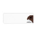 Search for newfoundland dog return address labels Puppy