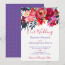 Search for purple and red invitations Rustic