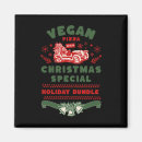 Search for funny vegan magnets Parody