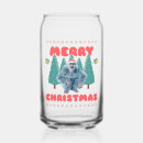 Search for funny christmas beer glasses Santa