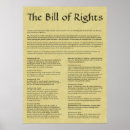 Search for bill of rights posters Usa