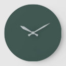 Search for dark green clocks Minimalist