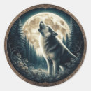 Search for wolf and moon stickers Animal