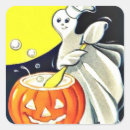 Search for vintage ghost stickers Scary