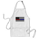 Search for thin blue line aprons Flag